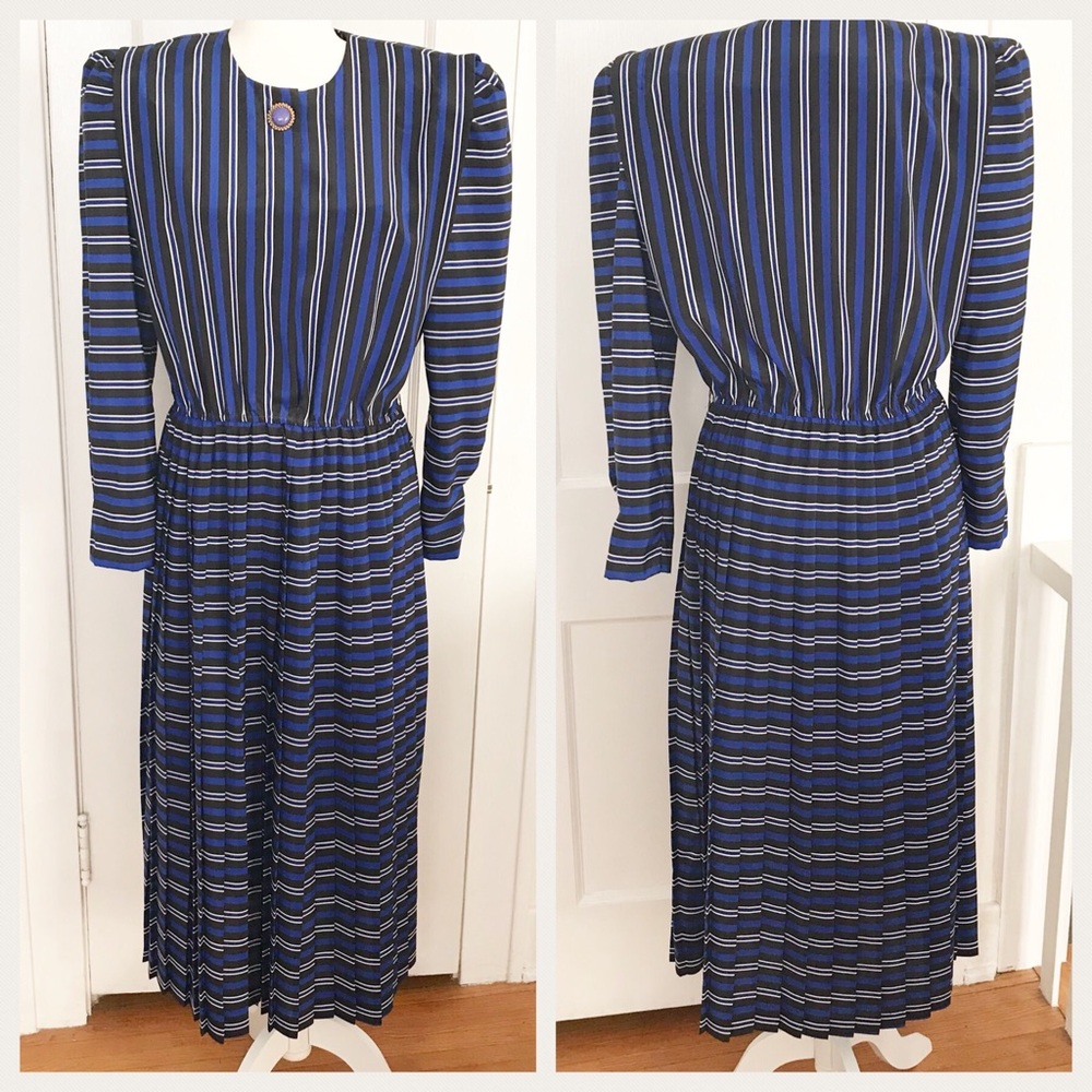 ❤️ 3/$15 '80s Lady Carol of New York Dress